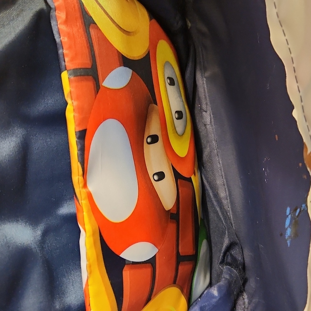 (SOLD) Super Mario Nintendo Large Backpack - Picture 10 of 15